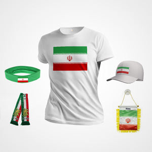 Bandera de Poliéster Plegable Antiarrugas con Mástil de Aluminio Impermeable para Aficionados al Fútbol de Irán, con Logotipo Personalizado, Souvenir, Éxito de Ventas Mundial - Product Image 6