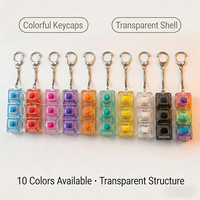 Cube de clavier anti-stress LED en plastique, motif anime, léger, cadeaux d'entreprise, impression 3 couleurs, livraison rapide, Nouvel An, Noël