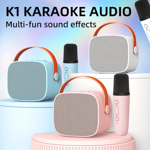 Xinvo K1 không dây mini nhà trẻ em KTV bluetooth di động HIFI chất lượng âm thanh cao Stereo Mike Loa - Product Image 4
