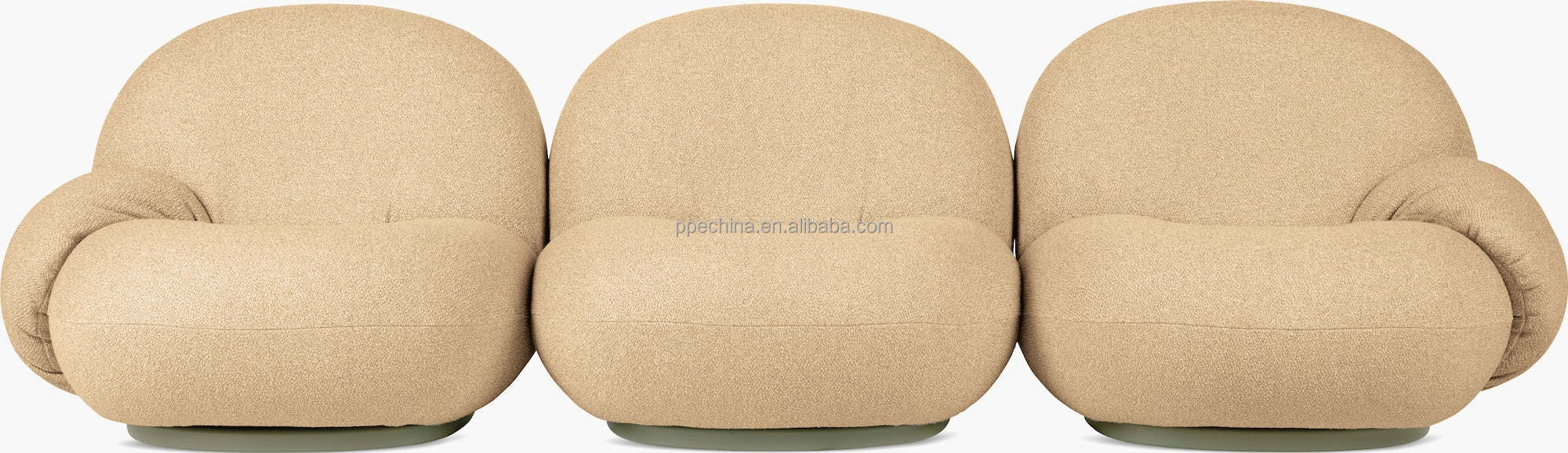 Hot Sale Luxury Italy Design Outdoor Sofa Popular Outdoor Furniture New Customized Modern Fabric Sofa Set