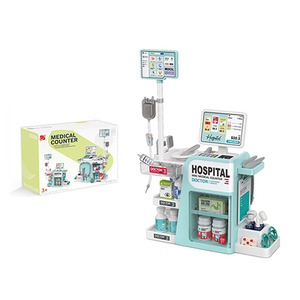 Nouvel ensemble de jouets éducatifs pour enfants : jeu d'imitation de <span class=keywords><strong>docteur</strong></span>, accessoires médicaux d'hôpital, simulation familiale pour enfants - Product Image 4