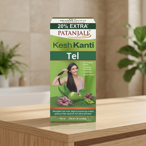 Aceite Capilar Patanjali Kesh Kanti (Tel) con Bhringraj, Amla y Brahmi - Product Image 2
