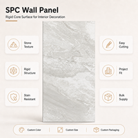 Panneau mural en PVC personnalisé pour bureau, commerce, salle de bain et usage domestique - Revêtement moderne ignifuge et imperméable avec garantie de 3 ans