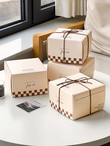 Boîte en carton pour madeleines, scones, gâteaux, biscuits, macarons, bagels – Emballage pour le goûter et les collations – Idéal pour les petites entreprises - Product Image 4