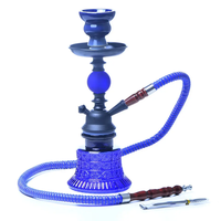 Chicha Moderne en Verre de Petite Taille, Miroir, Couleurs Assorties, Portable, Économique, 1 Tuyau, Narguilé Écologique et Durable, Idéal Cadeau
