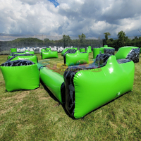 Cibles de tir portables hermétiques pour jeux de tir rapide, laser game, tir à l'arc, bunkers gonflables de paintball