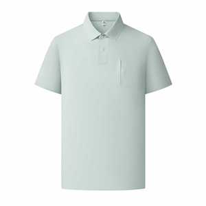 Polo en nylon fin, résistant à l'usure, respectueux de la peau, uniformes de travail - Product Image 2