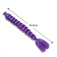 Dreadlocks pour enfants, tresses ondulées, base en soie, non toxiques, sûres pour les enfants, avec emballage premium pour les fêtes et les jeux en UE et aux États-Unis