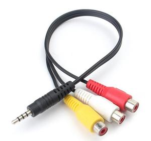 Cable de Video AV a DC 3.5, DC3.5 a 3RCA, <span class=keywords><strong>Líneas</strong></span> <span class=keywords><strong>Cccam</strong></span> - Product Image 3