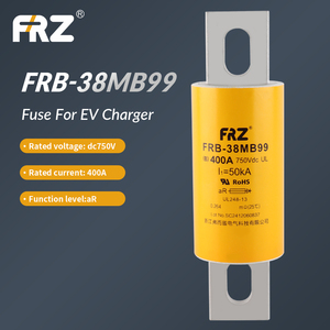 <span class=keywords><strong>FRZ</strong></span> UL certifined FRB38-MB99 veloce cc fusibile per il caricatore EV Semi-conduttore di protezione di energia DC750V 50A 400A bassa tensione - Product Image 1