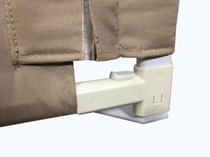 Barrière de <span class=keywords><strong>lit</strong></span> pour enfant, réglable en hauteur, en métal, barrière de sécurité anti-chute, garde-corps de <span class=keywords><strong>lit</strong></span>, 3 positions - Product Image 4