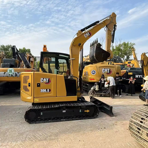 Excavadora de cadenas CAT 306.5 usada original de buen rendimiento, miniexcavadora de 6.5 toneladas, excavadora Cat en venta con alta calidad - Product Image 1