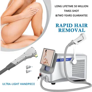 KM aesthetic medicine 755 laser fiber 755 808 1064 nm fiber laser hair removal painless weifang with OEM ODM