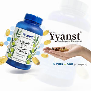 Aceite de Oliva Virgen Extra Orgánico de Alta Calidad, 100% Puro ESSS60, Protege la Salud Celular y Mejora la Concentración, Cápsulas Blandas - Product Image 3