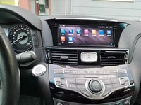 Lecteur DVD de voiture Android 12 9'' pour Infiniti Q70 Q70L M25 M35 M37 M56, vidéo, GPS, radio, navigation audio, 2013 - 2019