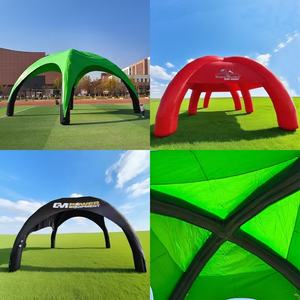 Tente gonflable pliable haute 3x3 5x5 <span class=keywords><strong>6x6</strong></span>, étanche, légère, pour camping, petites fêtes et expositions - Product Image 5