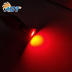 ADT 555 194 <span class=keywords><strong>anti</strong></span>-scintillement couleur rouge 2SMD ac 63 volts LED flipper ampoules - Product Image 3