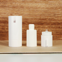 Emballage cosmétique en plastique PET de marque privée personnalisée bouteille de lotion à pompe bouteille de lotion sans air pour crème liquide