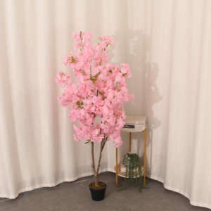Vente en gros de <span class=keywords><strong>cerisier</strong></span> artificiel JWT4027, décoration de fête de Noël, <span class=keywords><strong>cerisier</strong></span> au toucher réel, papillon artificiel, fleurs de <span class=keywords><strong>cerisier</strong></span> - Product Image 4