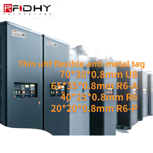 Endüstriyel sabit varlık izleme envanter yönetimi için yazdırılabilir UHF anti-metal RFID etiket esnek Metal etiket - Product Image 5