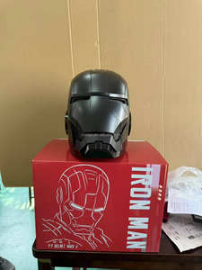<span class=keywords><strong>Casco</strong></span> <span class=keywords><strong>de</strong></span> <span class=keywords><strong>Iron</strong></span> <span class=keywords><strong>Man</strong></span> Mark 5 Totalmente Negro al por Mayor, Máscara <span class=keywords><strong>Inteligente</strong></span> para Fiestas con Control por Voz/Remoto/Táctil y Función <span class=keywords><strong>de</strong></span> Cambio <span class=keywords><strong>de</strong></span> Rostro para Halloween - Product Image 5
