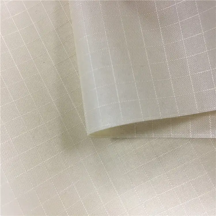 63d 100% polyester high quality recycled waterproof ripstop nylon fabric