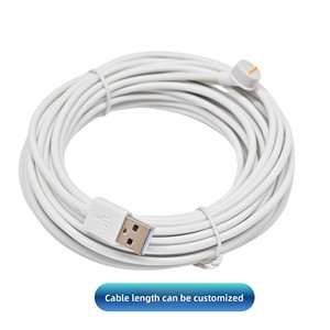 Cable de Extensión Magnético USB a 4 Pines N52 Personalizado OEM, Cable de Sincronización de Datos de Cobre Puro para Cámaras Exteriores <span class=keywords><strong>Google</strong></span> <span class=keywords><strong>Nest</strong></span>, Venta al Por Mayor - Product Image 5
