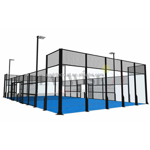 New Design <strong>Professional</strong> <strong>Supplier</strong> Sport Court <strong>Paddle</strong> Tennis Court Panoramic Padel Court - Product Image 2