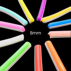 Nouveau <span class=keywords><strong>Tube</strong></span> Néon en Silicone 6mm DC12V 2.5 <span class=keywords><strong>cm</strong></span> <span class=keywords><strong>LED</strong></span> Bande Lumineuse 14 Couleurs Options Séparées Néons pour Enseignes - Product Image 6