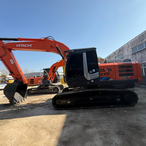 Excavadora Usada Hitachi ZX210, Modelo 2024, 21 Toneladas, Origen Japón, Cucharón de 1.8m, Potencia de 128KW, Bajo Precio, Movimiento de Tierras en Construcción - Product Image 1