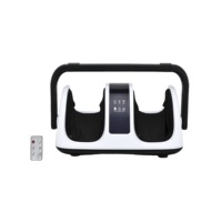 Masseur de pieds et de mollets électrique vibrant avec compresseur, infrarouge et shiatsu pour soulagement de la douleur, idéal pour spa des pieds sous le bureau (OEM/ODM)
