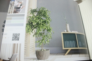 Papier peint géométrique imperméable à l'eau de style européen moderne 3D pour la décoration de la maison de villa facile à résister à l'humidité - Product Image 2
