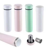 2020 meilleur produit 300ml porcelaine céramique doublure thermos bouteille d'eau pour le vin café et thé