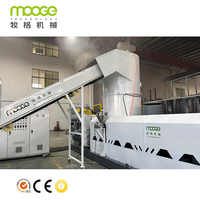 Ligne de granulation de déchets de fibres de polyester CE PET, recyclage de fil de fibres chimiques, dégazage sous vide, alimentation latérale, pelletisation de brins