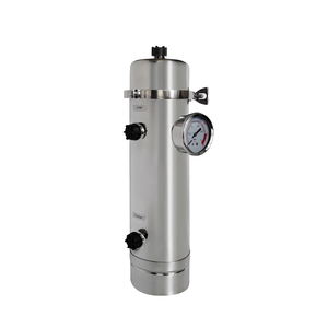 Purificateur d'eau vertical en acier inoxydable 159-5000L à ultrafiltration, auto-nettoyant manuel, filtre à eau commercial extérieur central - Product Image 4