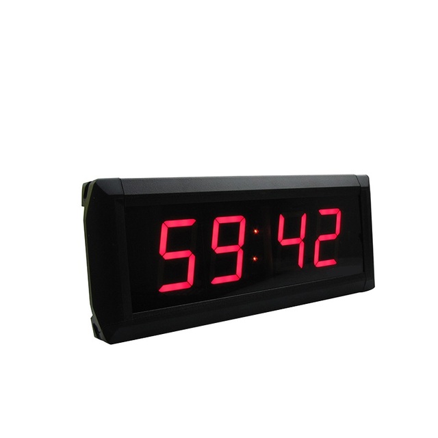 YIZHI GI4T-1.8R Red Digit LED Digital Timer Multiple Use Countdown Countup Wall Clock for Kitchen Office School Home Decor