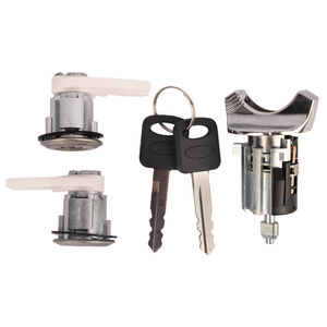 <b>Lock</b> Cylinder Set For Ford Ignition F4TZ1522050B F3UZ1522050D 2 <b>Keys</b> Cylindrical <b>Lock</b> Replacement Part - Product Image 1