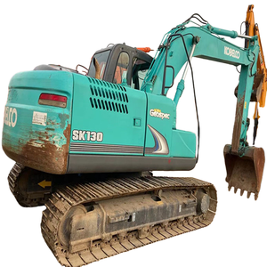 Excavatrice d'occasion Kobelco Sk130 Kobelco Pelleteuse d'Occasion Machines de construction 13t Équipement d'origine - Product Image 1