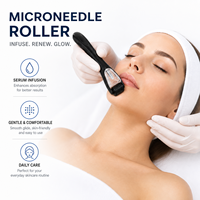 YYR Factory Wholesale 0.5 mm Wrinkle Remover Dark Circles Pigment Removal Beard Serum Infusion Derma Roller