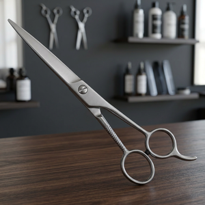 ASAP Straight Blades Barber <b>Scissors</b> Professional Hair Cutting Shears for Salon and Barbers <b>Left</b> <b>Handed</b> Hairdressing <b>Scissors</b> - Product Image 6