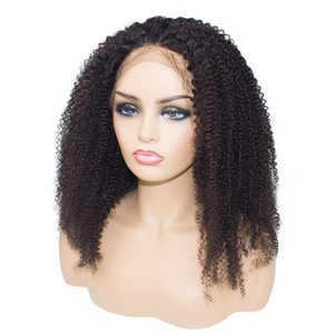 Best Selling Products Kinky Curly Wig Hair <b>Extension</b> Top Quality Hair Brazilian Unprocessed Hair Natural Color - Product Image 2