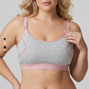 Reggiseno per Allattamento e Tiralatte Hands-Free in Cotone USA, Taglie S M L XL, con Spalline Rimovibili - Product Image 4