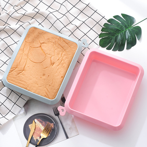 Heat Resistant Reusable Eco-Friendly Bread <b>Cake</b> <b>Mold</b> Non Stick 100% Silicone Dishes Pans Food Grade Oven Baking Tray - Product Image 3