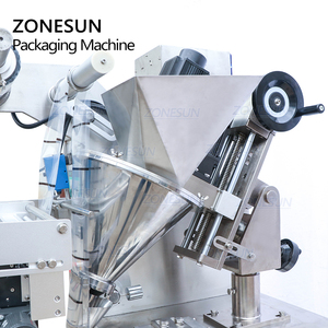 ZONESUN ZS-F100 4 Side Seal Powder Plastic Bag Sachet Filling Sealing Machine <strong>Price</strong> Automatic Packing Machine - Product Image 2
