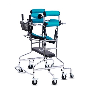 Andador de Rehabilitación para Adultos, Plegable, para Apoyo al Caminar, Ayuda para Caminar para Discapacitados, Andador de Entrenamiento para Hemiplejia - Product Image 1