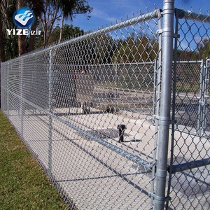 Mạ kẽm nhúng nóng chuỗi liên kết hàng rào/dây điện lưới sắt/pvc bọc sắt dây điện lưới hàng rào - Product Image 6