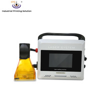 Machine de codage portable à laser fibre IPS-LH830B 30W pour gravure sur métal, pneus, plastique, date et logo