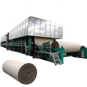 used paper recycling machines kraft roll paper making machine factory