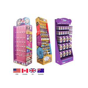 Custom Retail Paper <strong>Display</strong> Racks Promotion Free Standing Pos Floor Corrugated Stand <strong>Pop</strong> Cardboard <strong>Display</strong> - Product Image 1