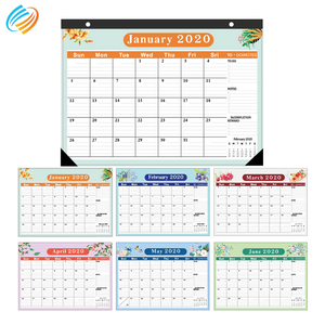 Calendrier personnalisé à succès avec logo, impression colorée, agenda hebdomadaire de bureau - Product Image 2